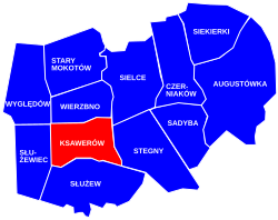 PL warsaw ksawerów loaction